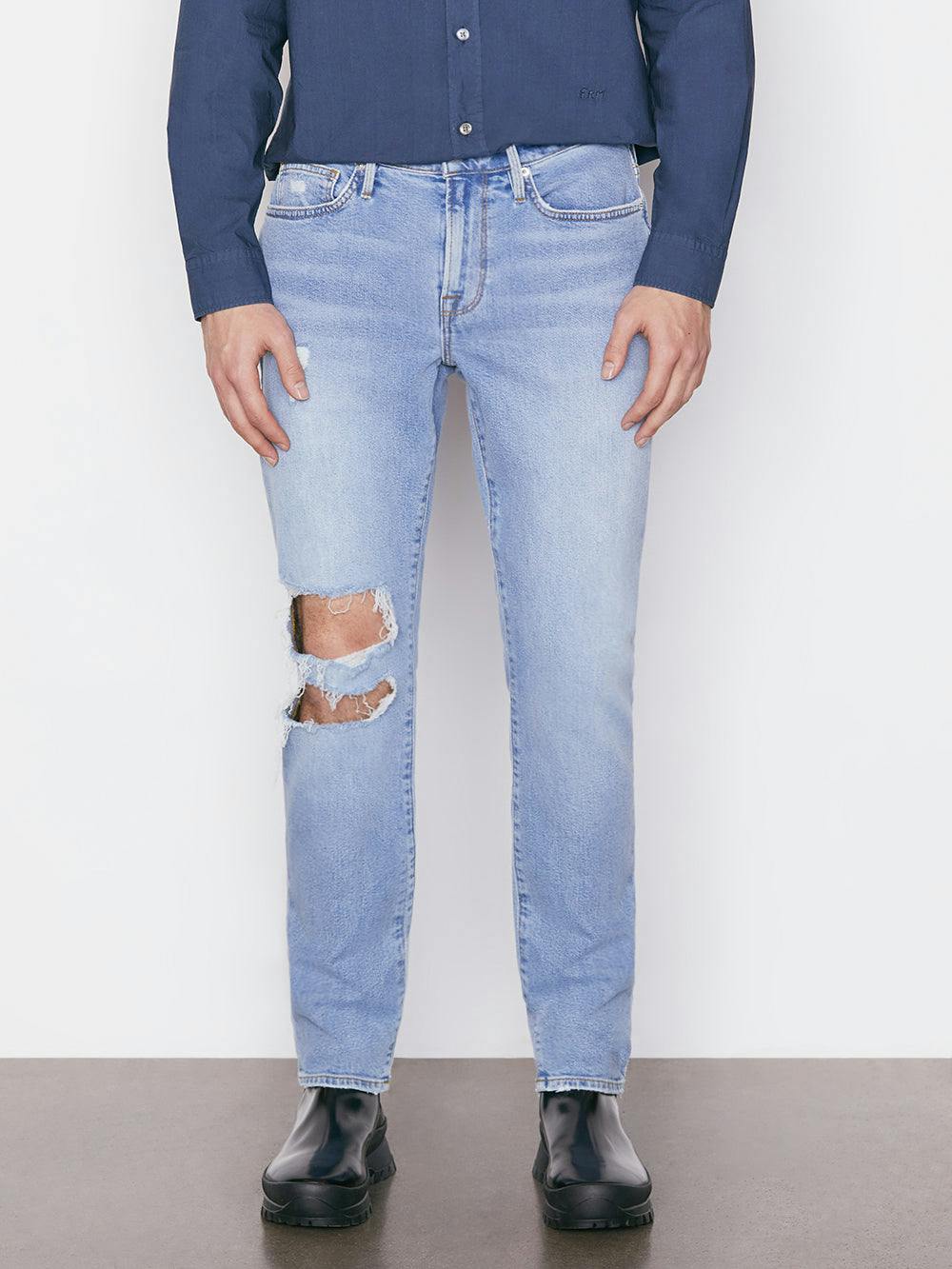 jeans front view
